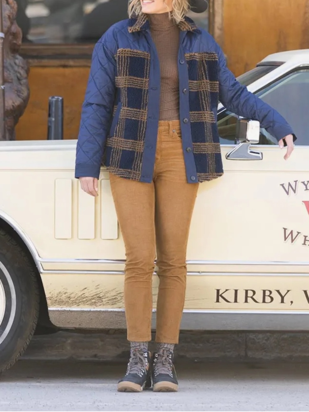 Carve Designs Skinny Cord Pants in Camel Brown